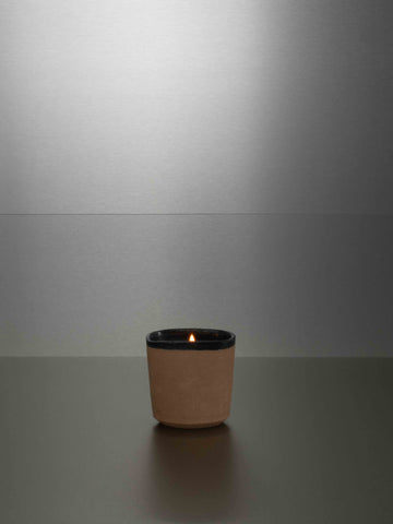 scented candle___ceramic and natural wax